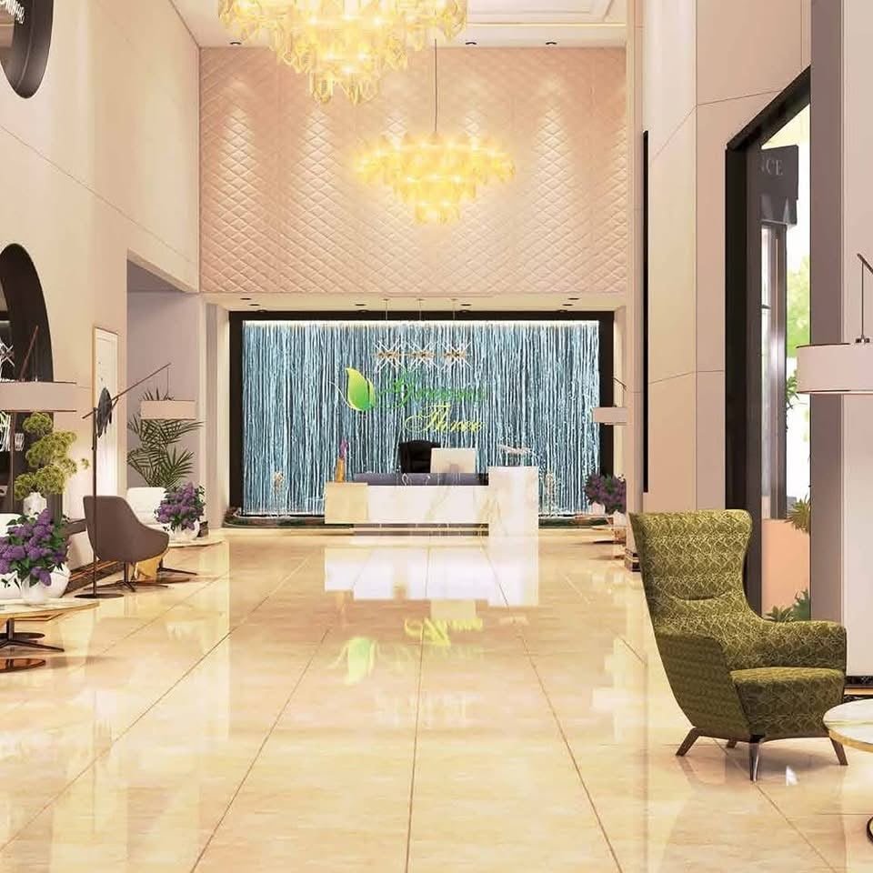 Green three_reception
